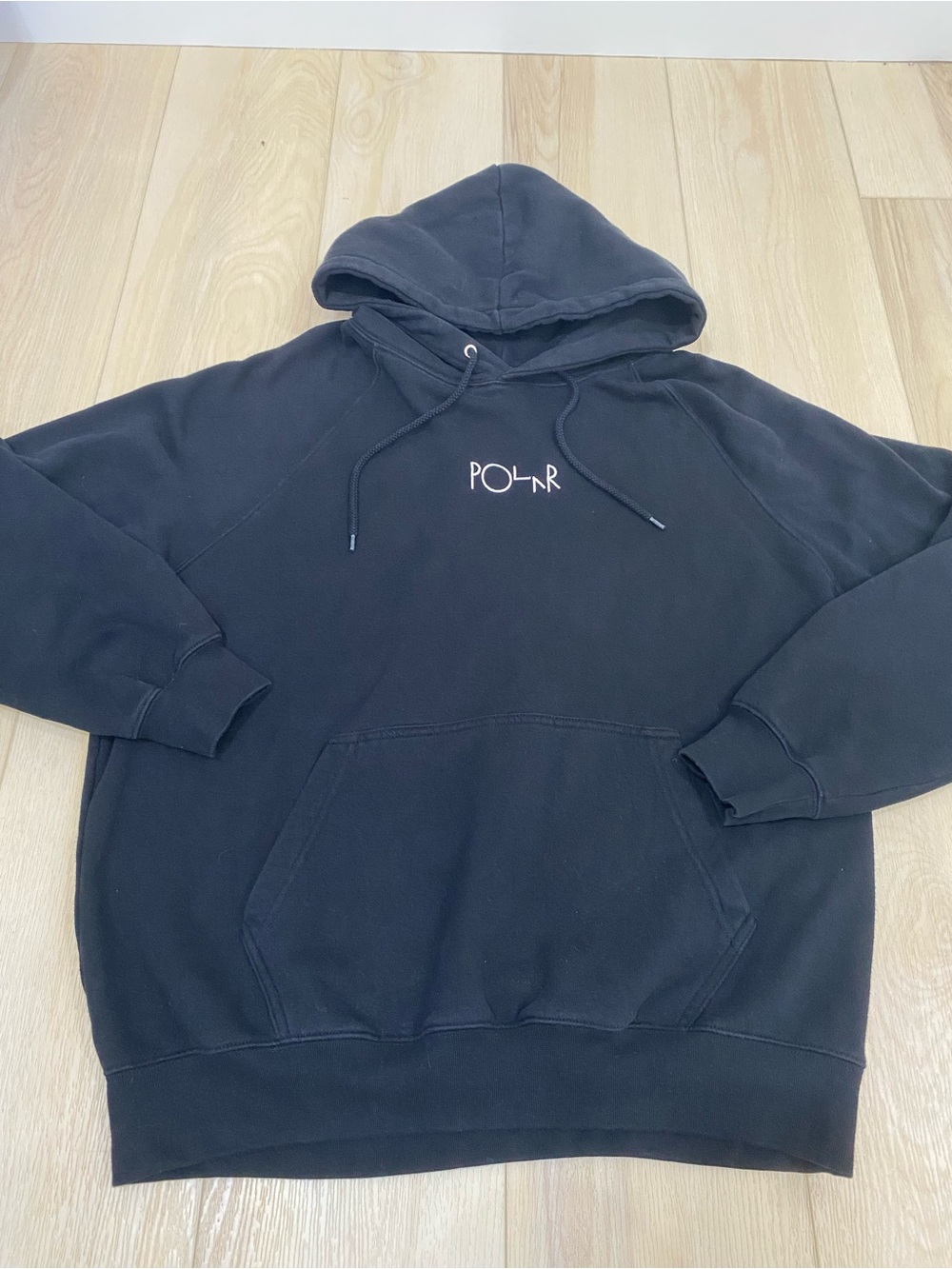 Polar Skate Co Skateboard Sweatshirt Large Black Pullover Hoodie